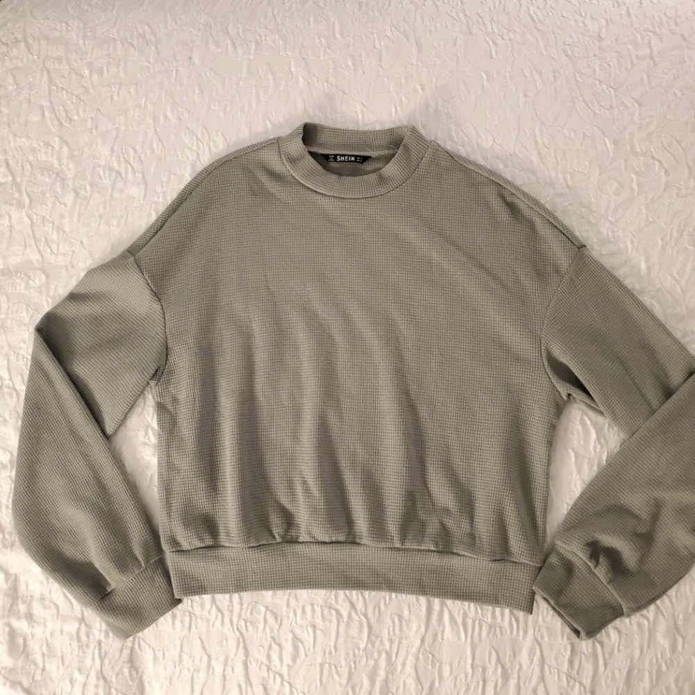 Shein Long sleeve green sweater